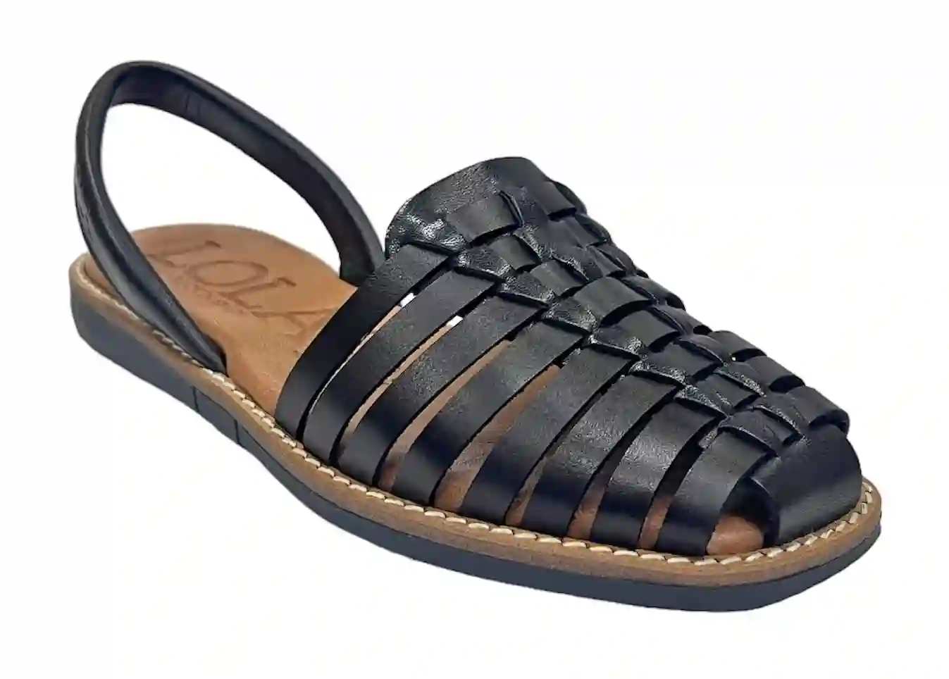 Lola Almagro 03 9360 Negro Menorquina Mujer