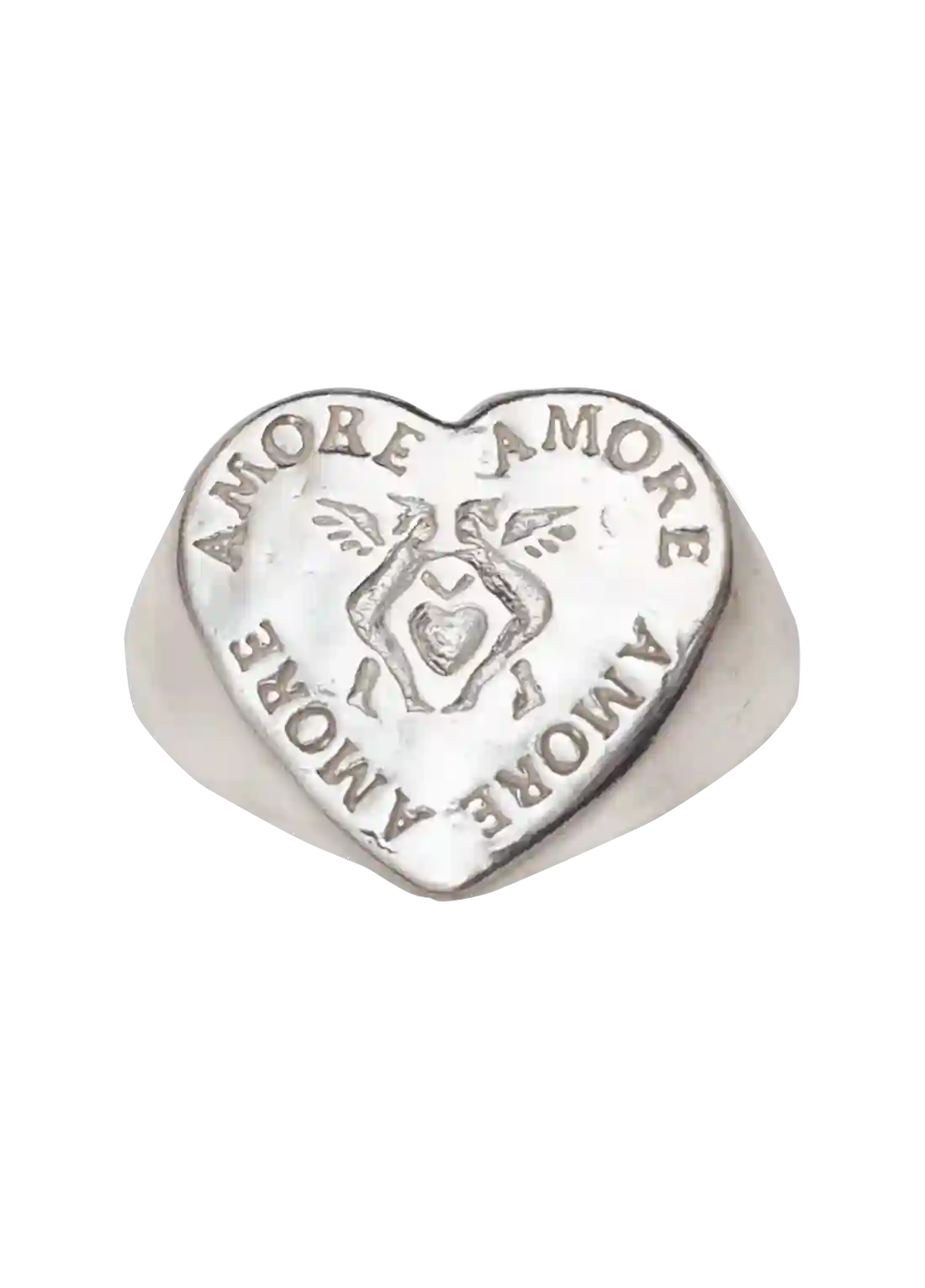 Silver Cupid Ring / Alhaja