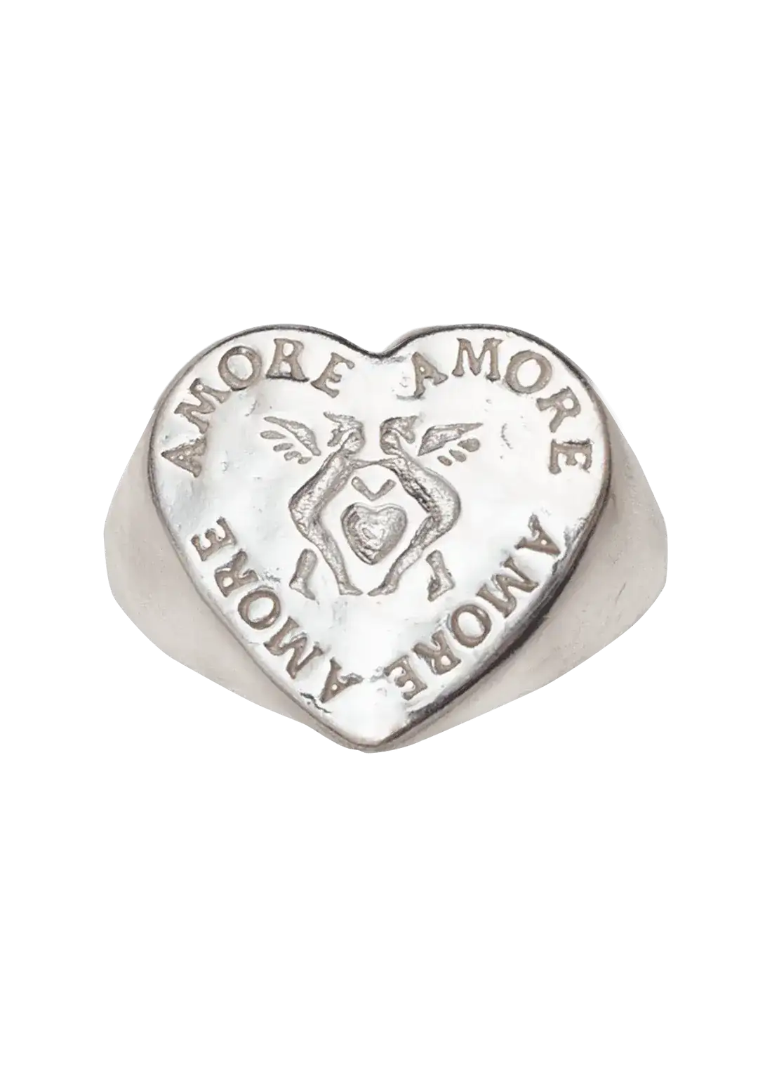 Silver Cupid Ring / Alhaja