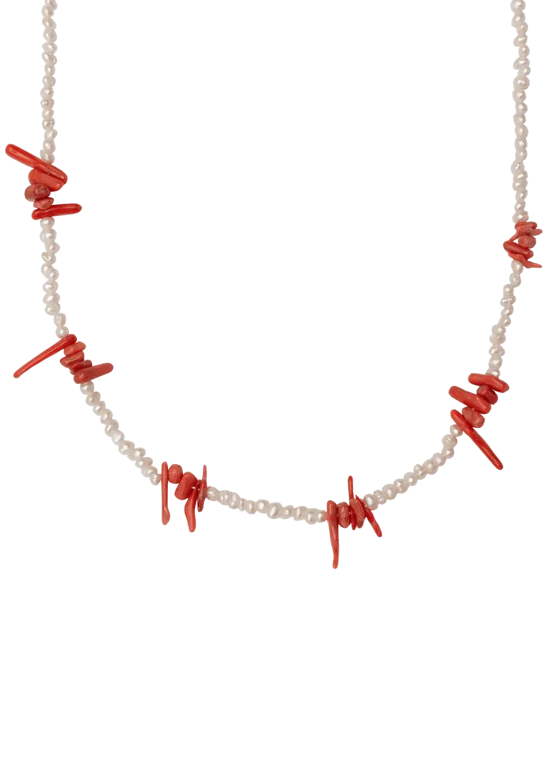 COLLAR CORAL LOLITA PEARLS / ALHAJA