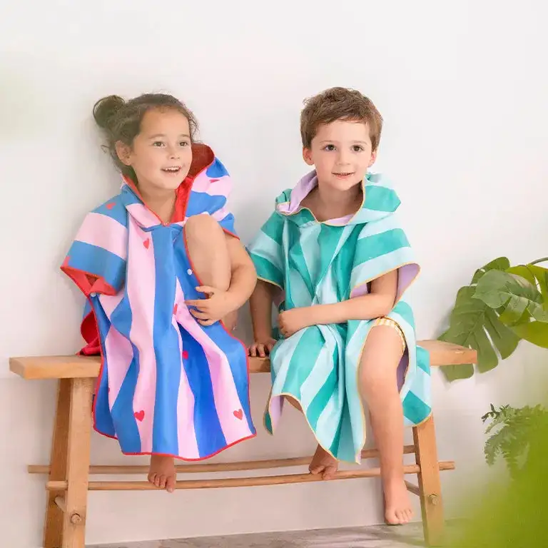 Poncho infantil de microfibra Quut - Imagen 3