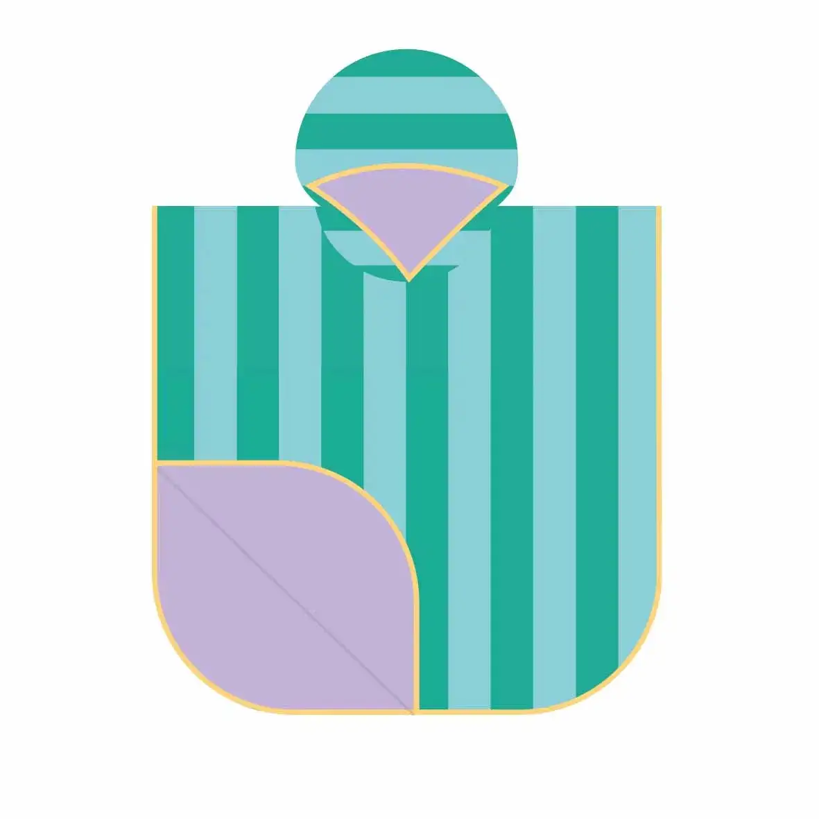 Poncho infantil de microfibra Quut - Imagen 5