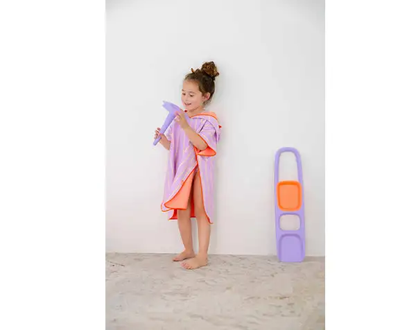 Poncho infantil de microfibra Quut - Imagen 9