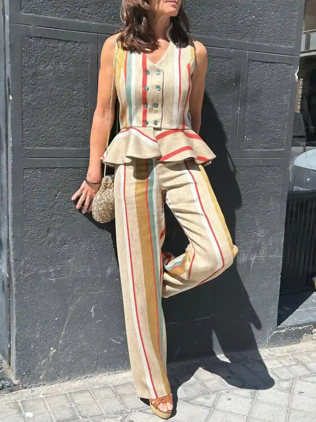 Pantalón UMO Rayas
