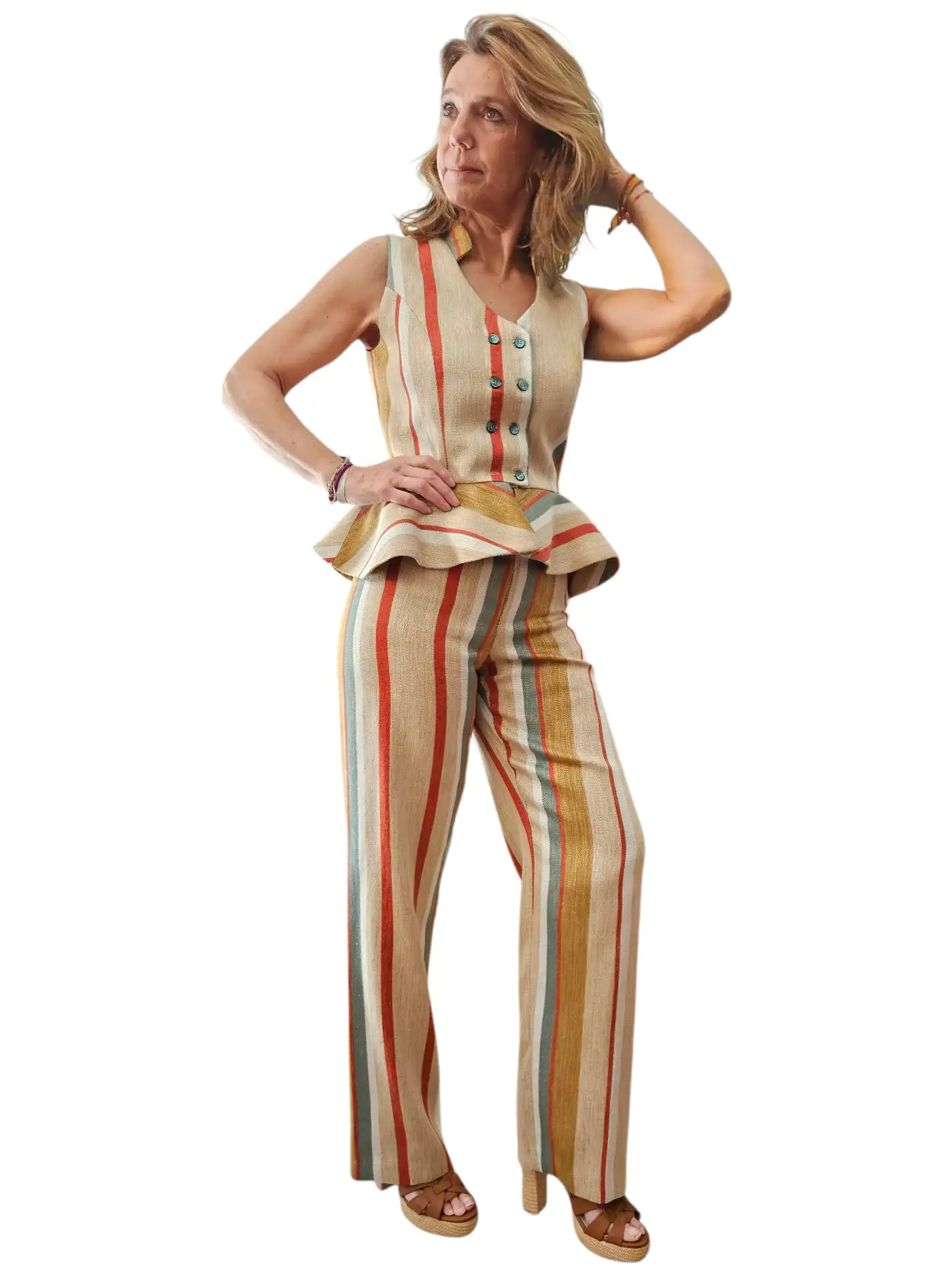 Pantalón UMO Rayas - Imagen 2