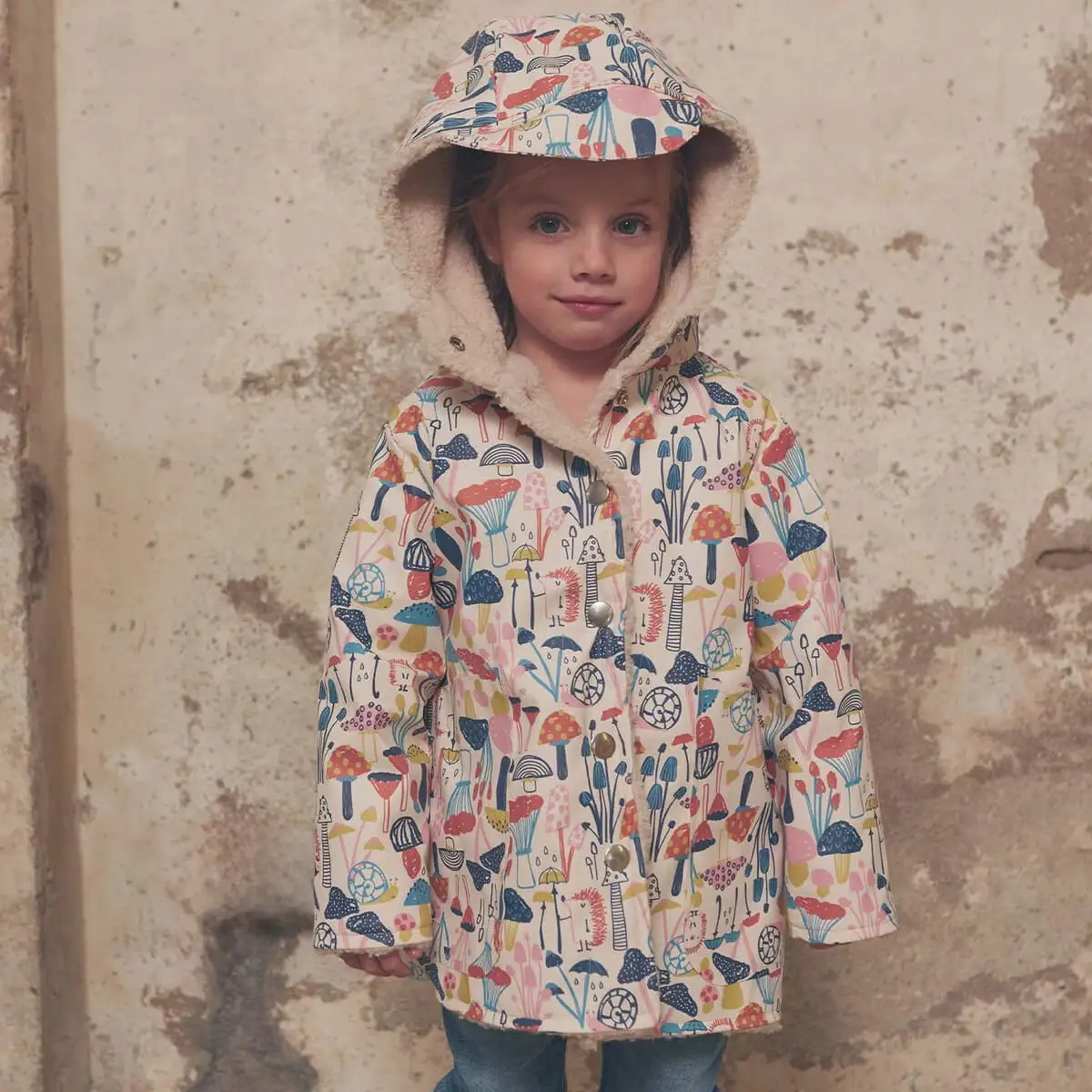 impermeable RAINCOAT PU - Mushroom rain - Image 2