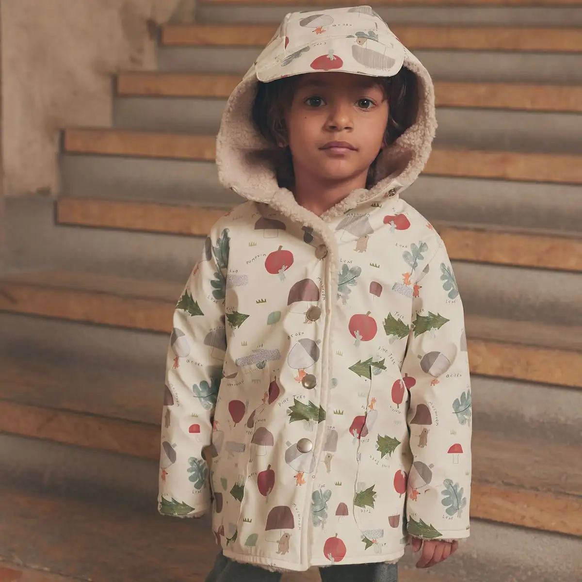 impermeable RAINCOAT PU - Mushroom rain - Image 5