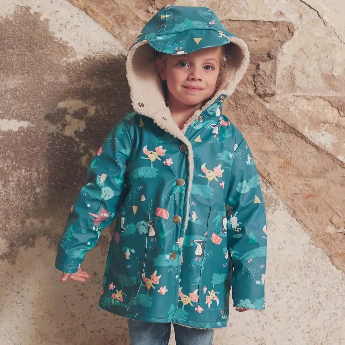impermeable RAINCOAT PU - Mushroom rain - Image 8