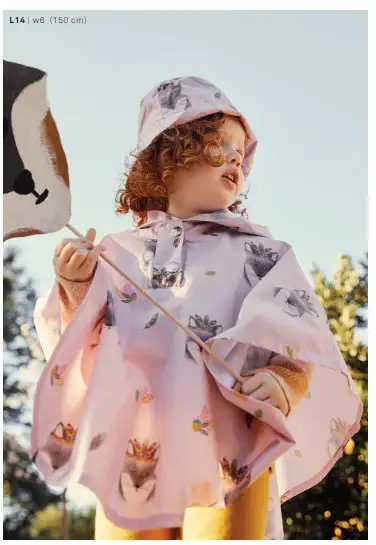 impermeable RAINCOAT PU - Mushroom rain - Image 9