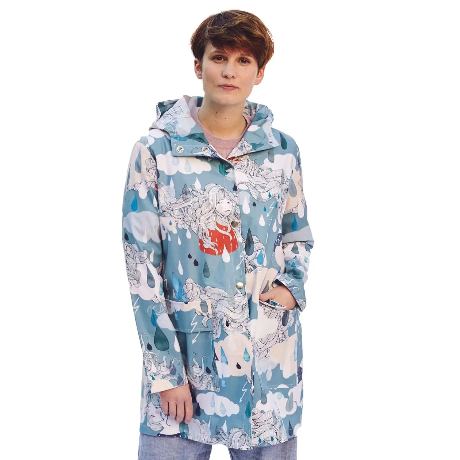 impermeable RAINCOAT PU - Mushroom rain - Image 14