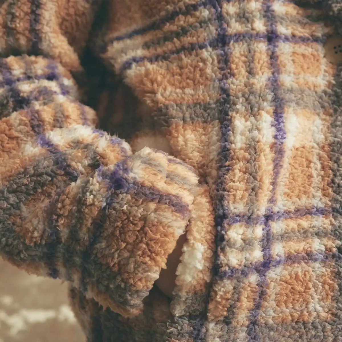 SHERPA SHERPA - Borregular - Autumn Plaid - Image 2