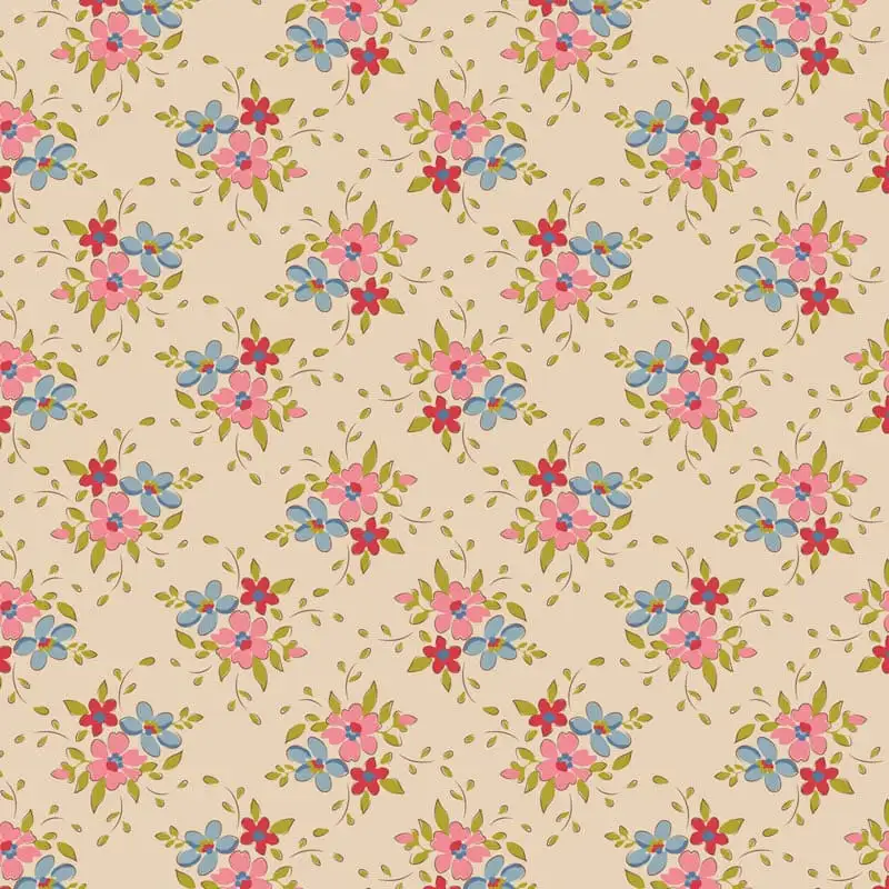 Tilda creando recuerdos en primavera - paquete de cuartos gordos - Imagen 9