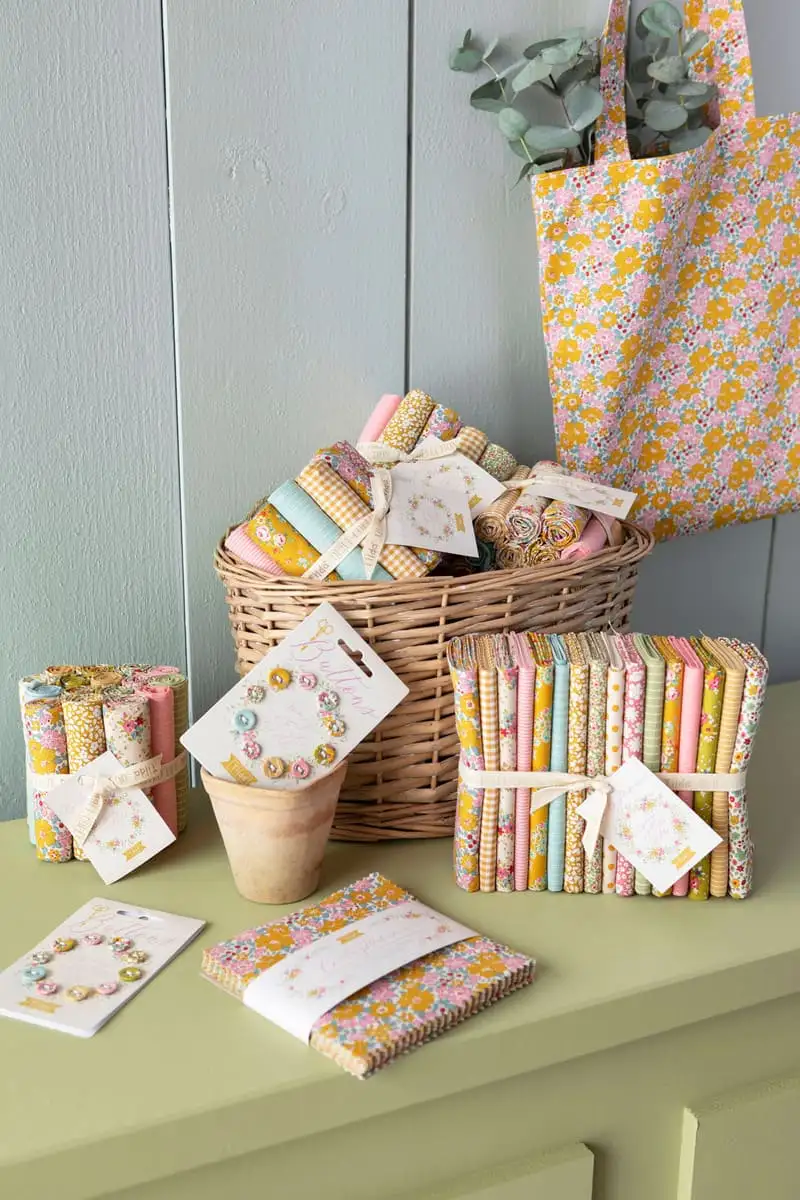 Tilda creando recuerdos en primavera - paquete de cuartos gordos - Imagen 15