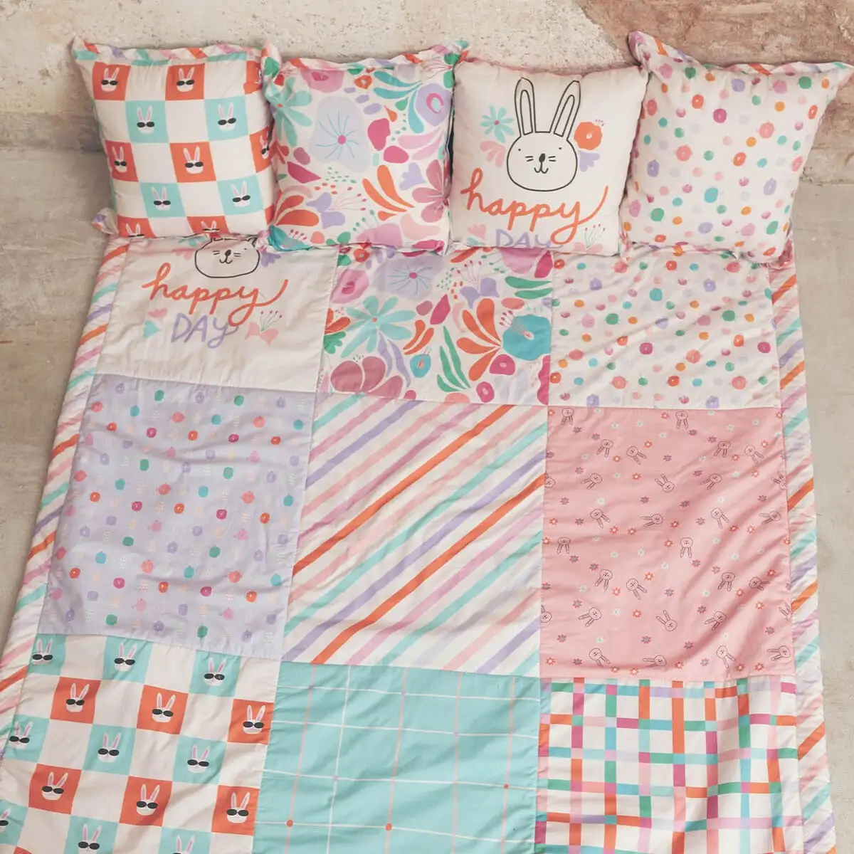 Patchwork de panel Popelin Patch K-Pop de Pascua - Imagen 6