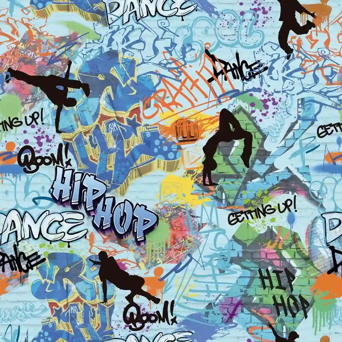 Algodón laminado HIP HOP
