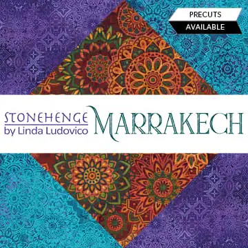 mandalas multicolor - MARRAKECH - NORTHCOTTfabrics - Image 3