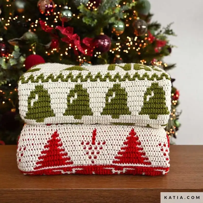 Lime Merry Blanket Kit - Christmas Manta - Image 2