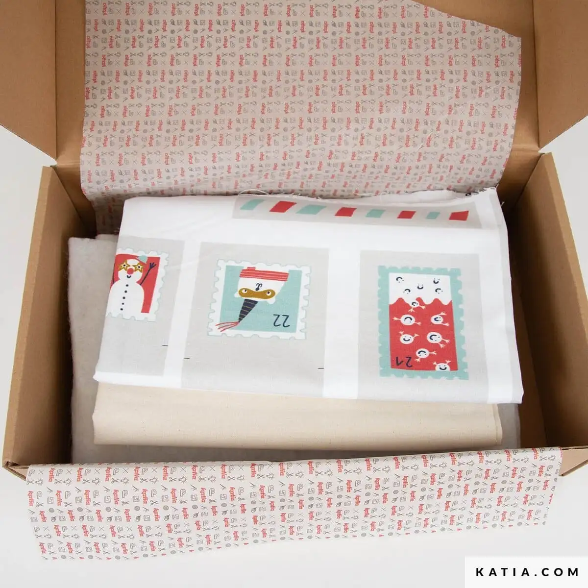 Panel CALENDARIO adviento XMAS STAMPS - Imagen 2