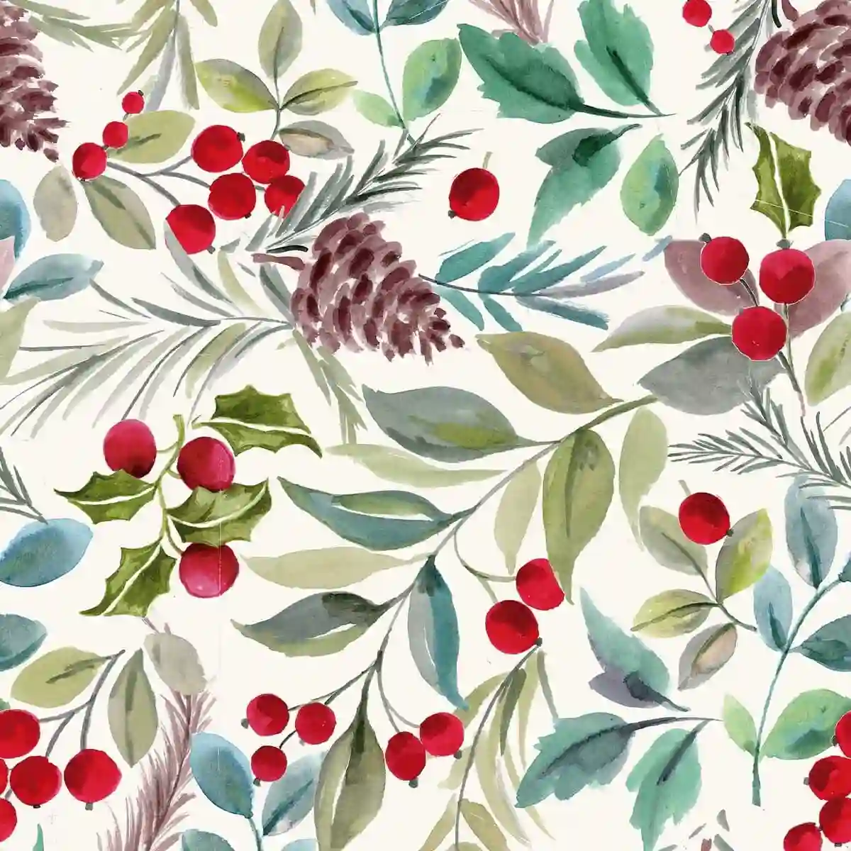 Canvas Cotton XMAS - MUÉRDAGO (Loneta de algodón)