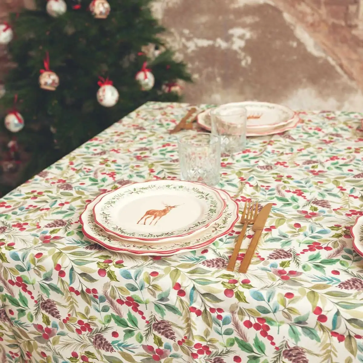 Canvas Cotton XMAS - MUÉRDAGO (Loneta de algodón) - Imagen 3