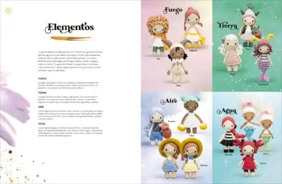 MUÑECAS DEL ZODÍACO tejidas a ganchillo - Imagen 3