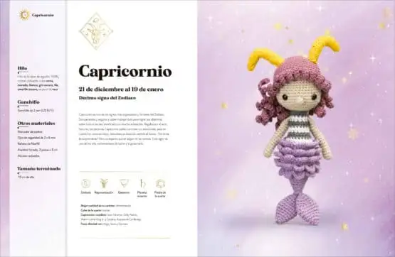 MUÑECAS DEL ZODÍACO tejidas a ganchillo - Imagen 5