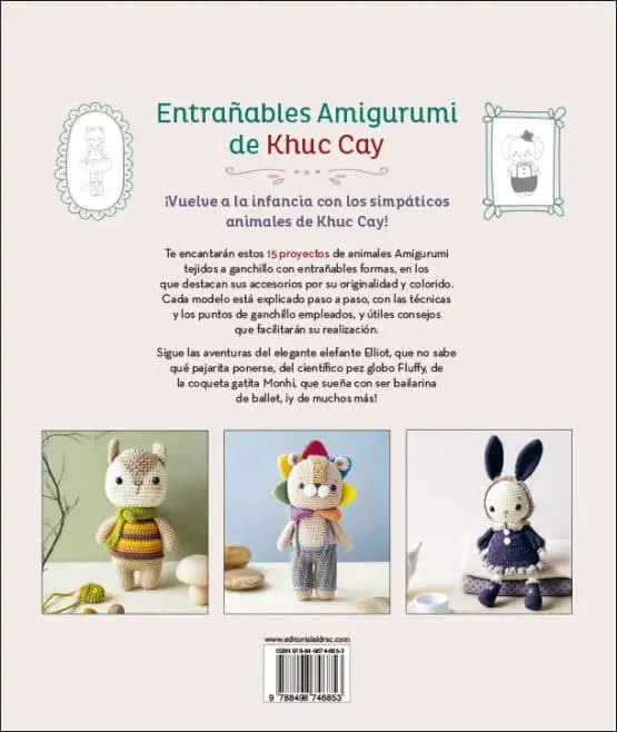 Entrañables Amigurumis de Khuc Cay - Imagen 2