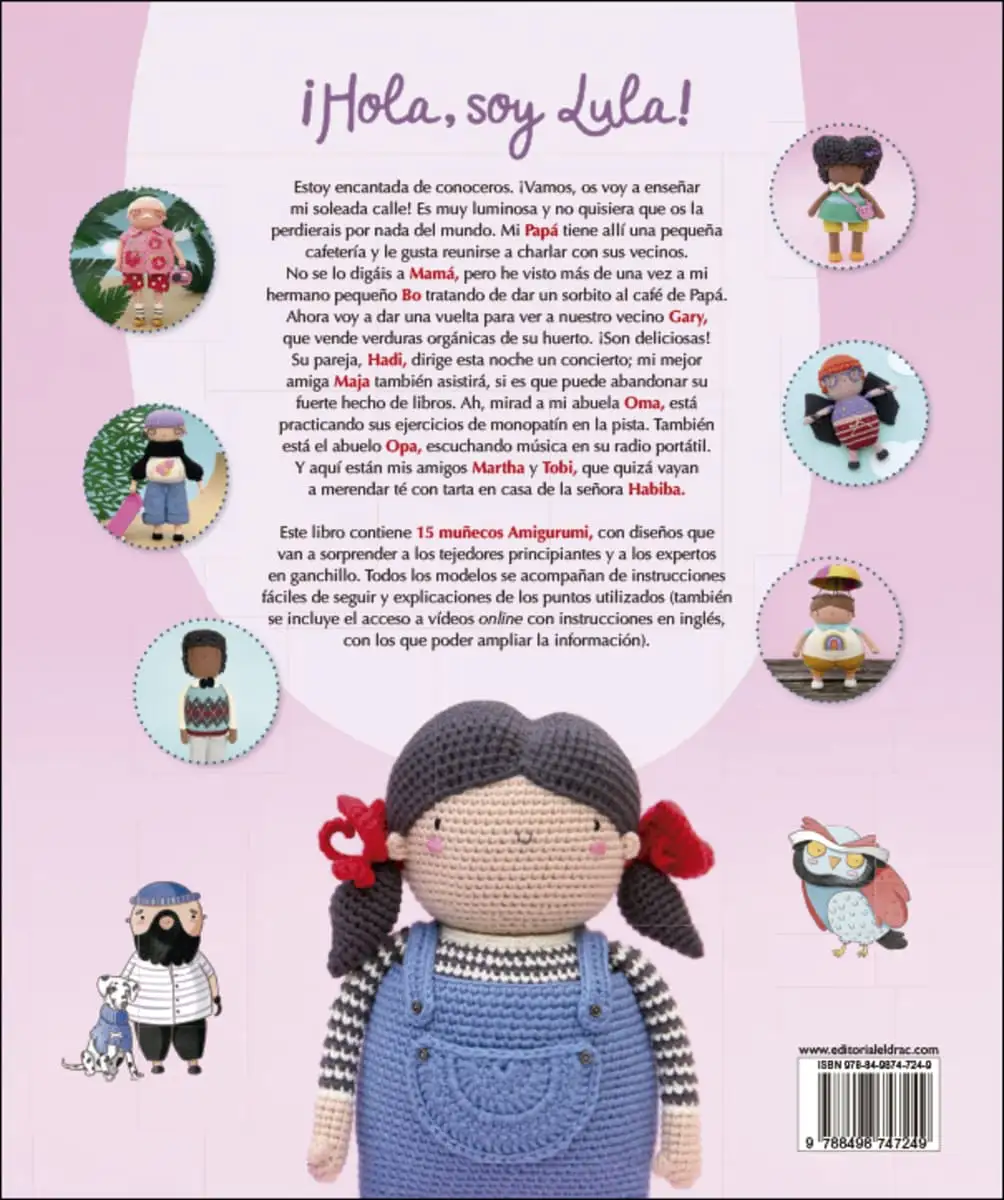 Lula y sus amigos Amigurumi - Imagen 3