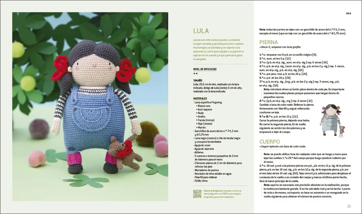 Lula y sus amigos Amigurumi - Imagen 6
