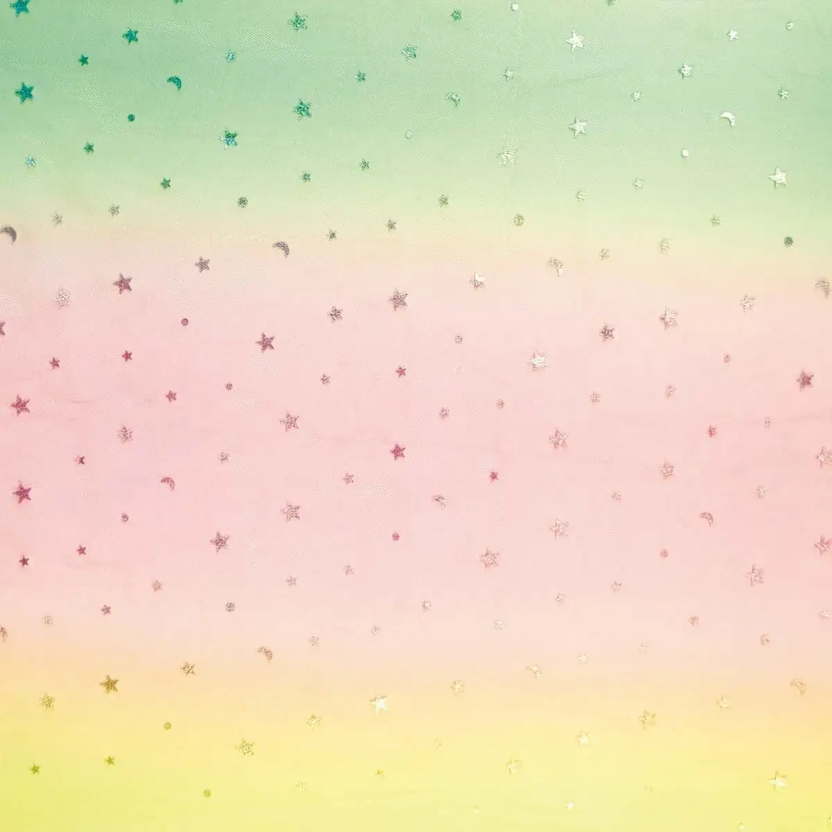 TELA TUL Stars Rainbow Stars