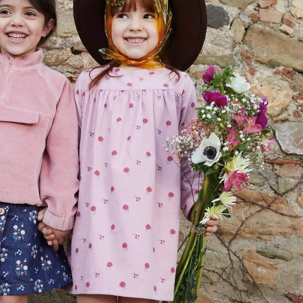 MICRO CORDUROY estampado (pana de punto) Autumn Winter Nuts - Imagen 3