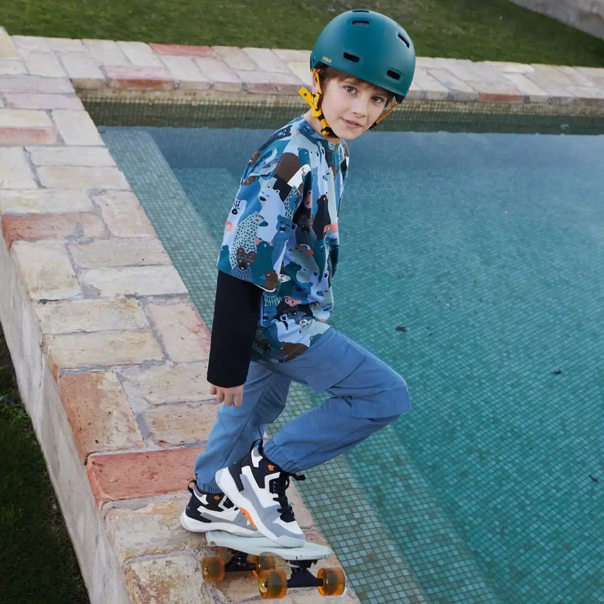 MICRO CORDUROY estampado (pana de punto) Autumn Winter Nuts - Imagen 6