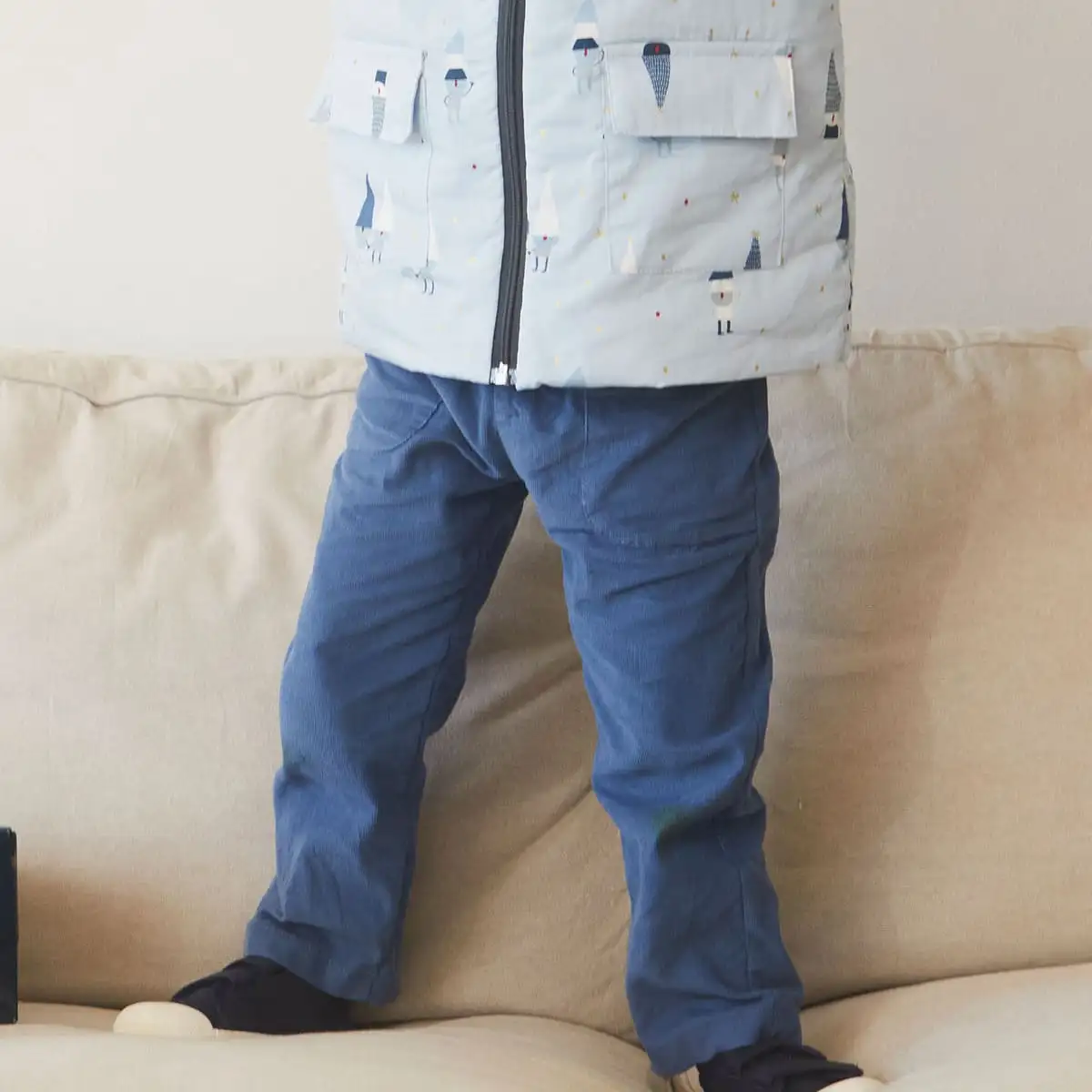 MICRO CORDUROY estampado (pana de punto) Autumn Winter Nuts - Imagen 7