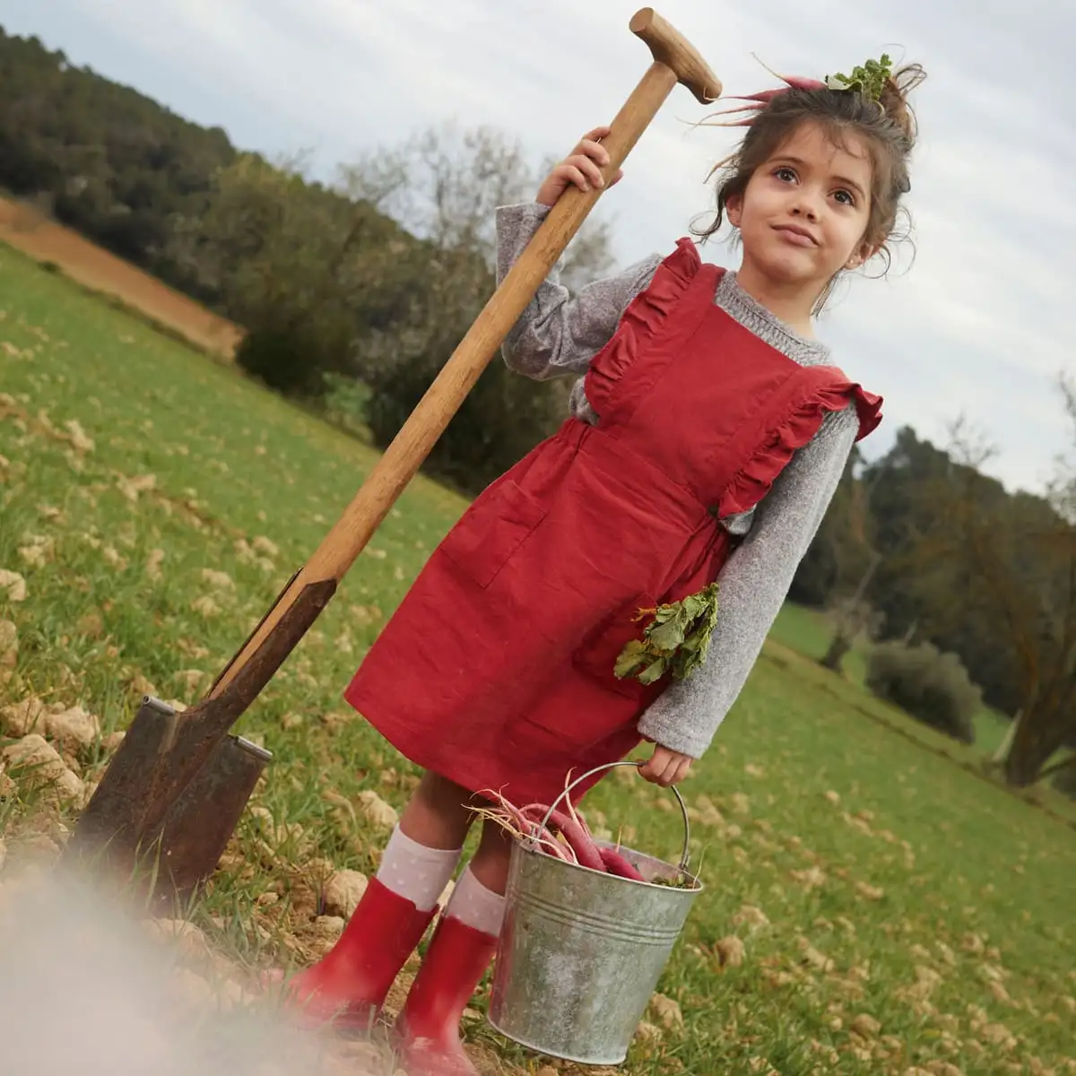 MICRO CORDUROY estampado (pana de punto) Autumn Winter Nuts - Imagen 11