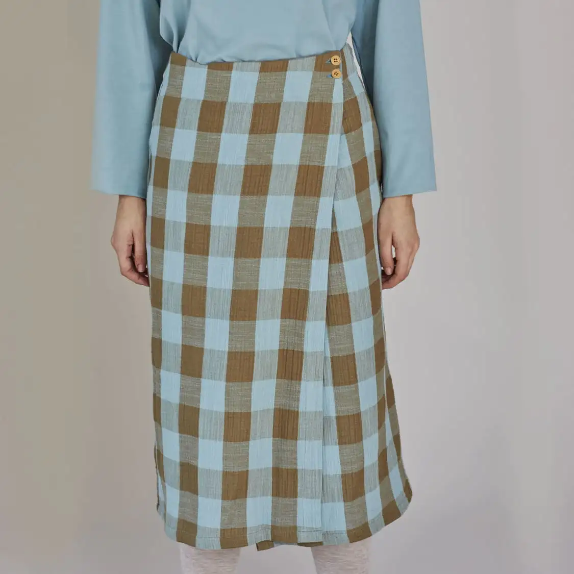 Vichy tricolor reciclado - Imagen 6