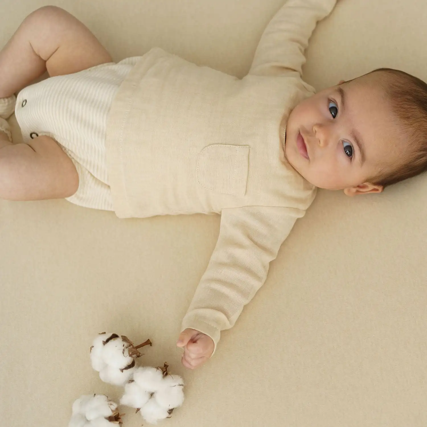 Purest Cotton Knit - punto algodón orgánico - rayas color - Imagen 12