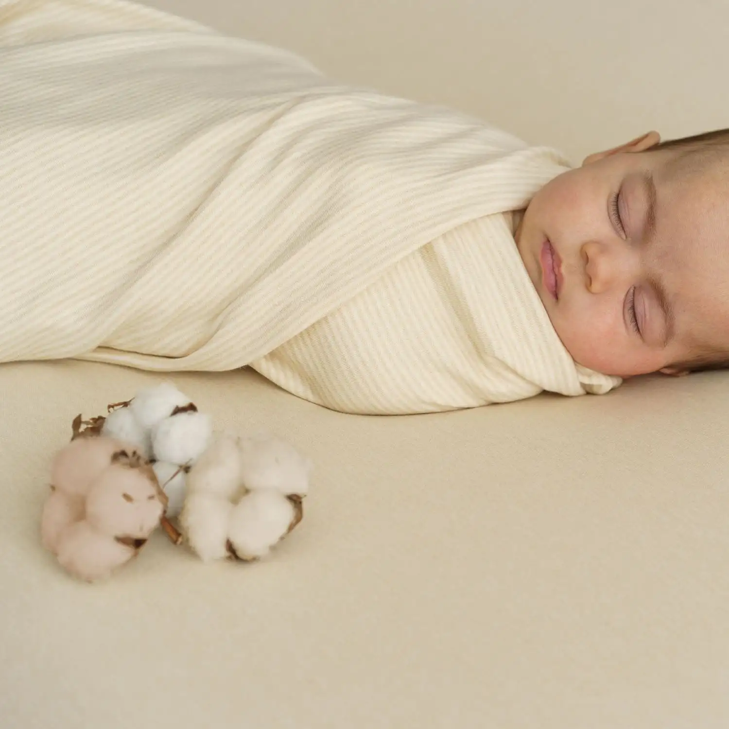 Purest Cotton Knit - punto algodón orgánico - rayas - Imagen 2