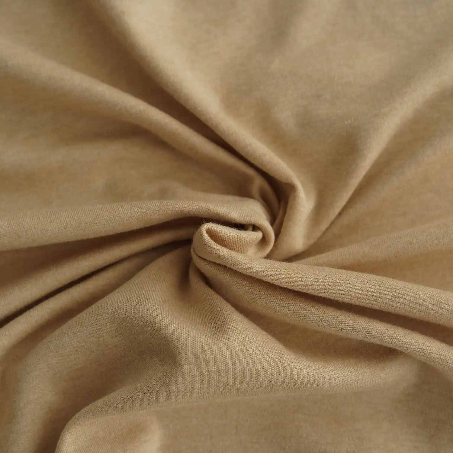 Purest Cotton Knit - punto algodón orgánico - marrón claro