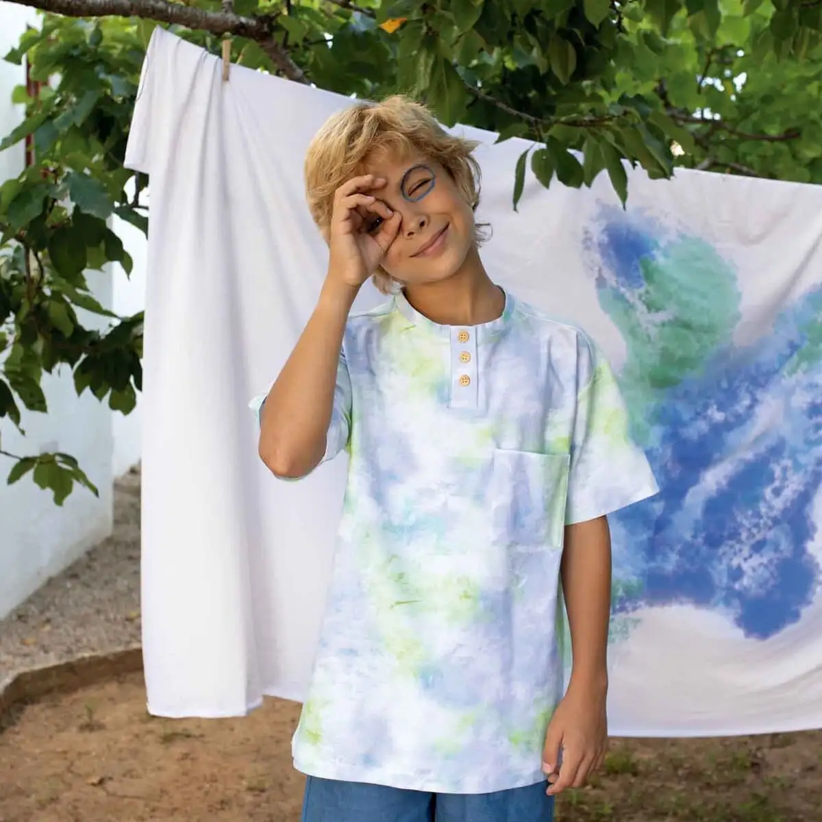 Jersey (Camiseta) "Tie Dye Green" - Imagen 2