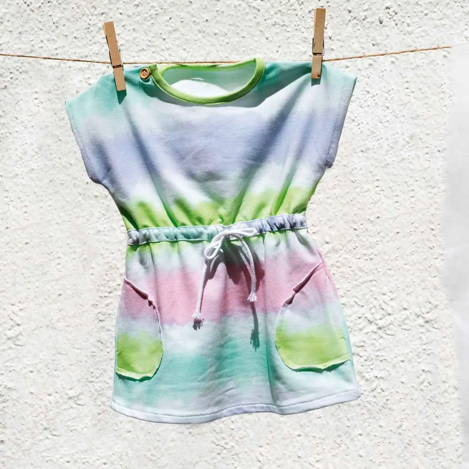 Jersey (Camiseta) "Tie Dye Green" - Imagen 3