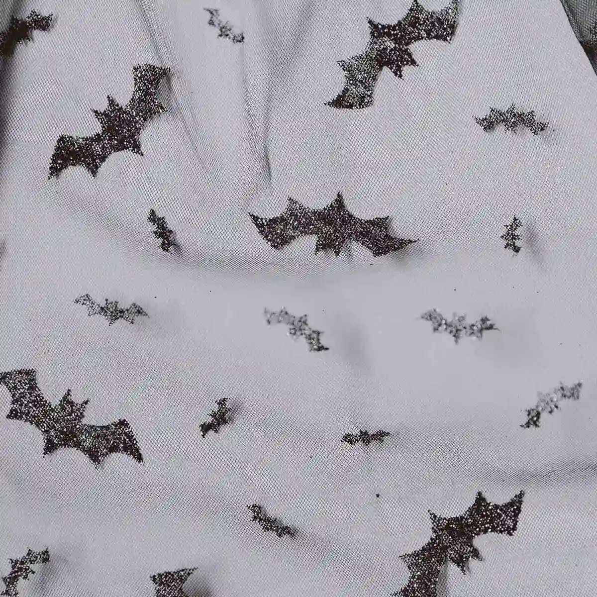 TELA TUL Silver Black Bats