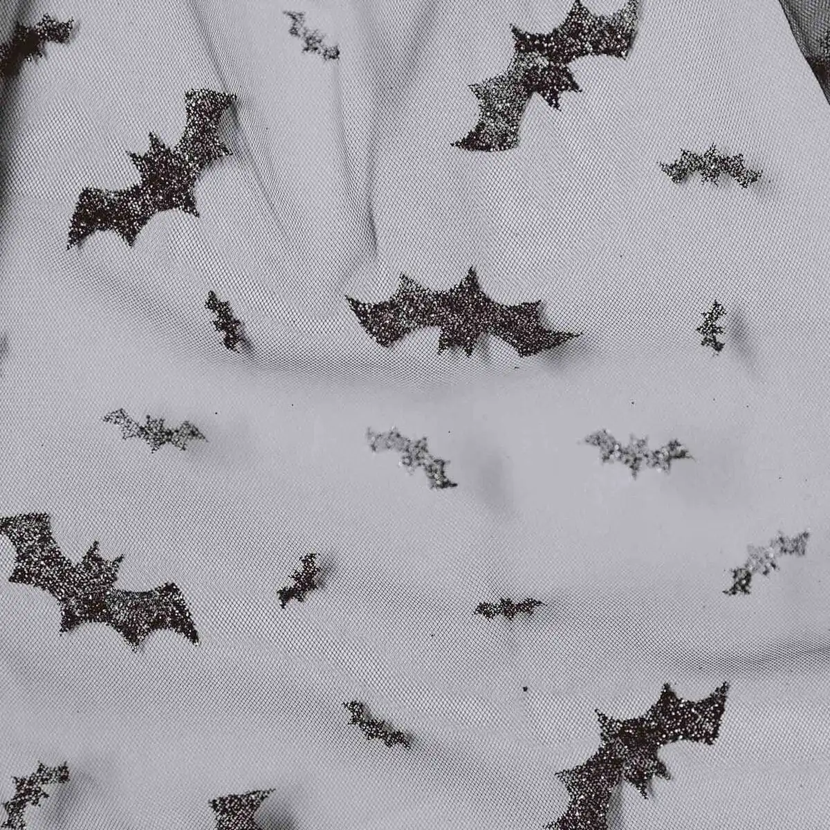 TELA TUL Silver Black Bats