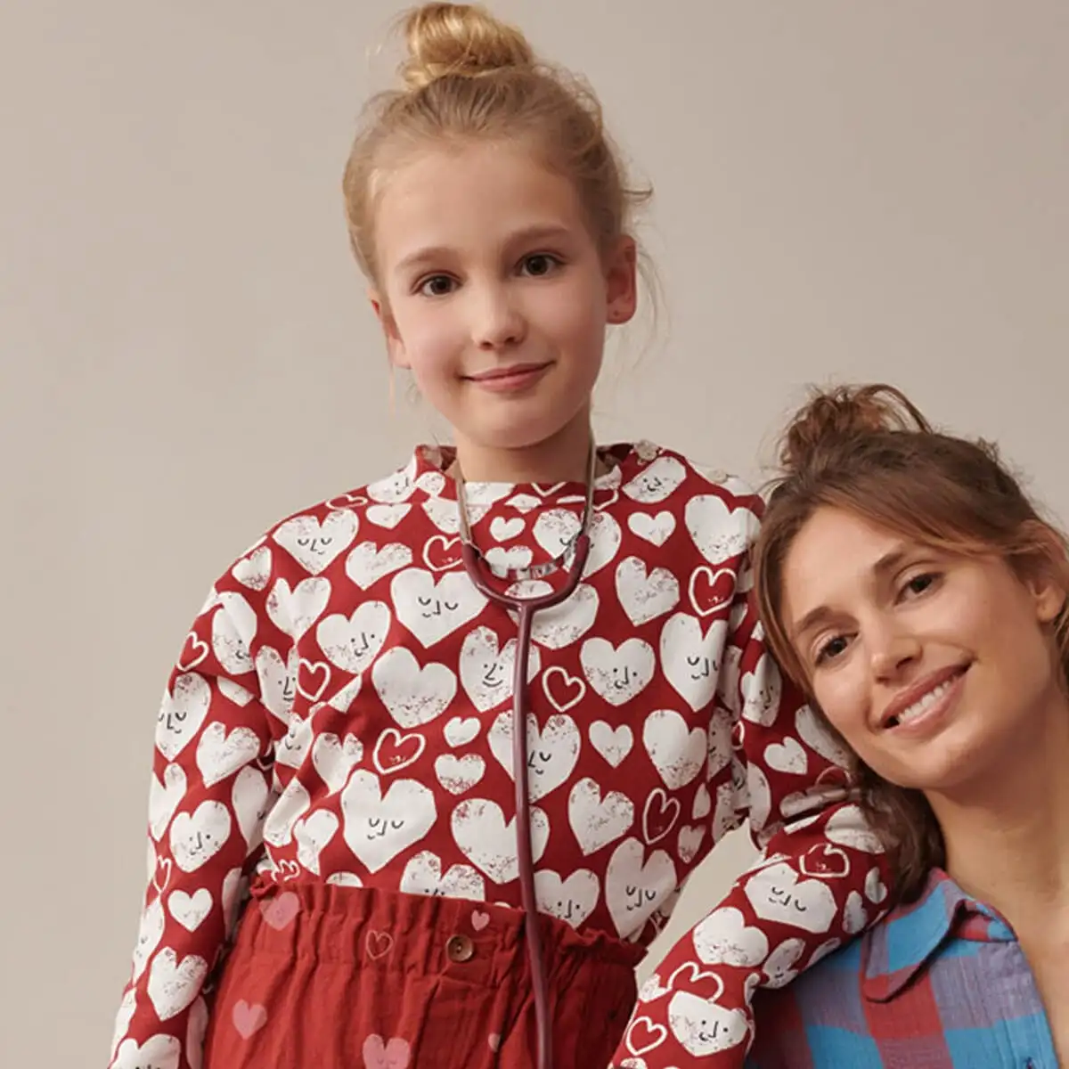 Sweat Hearts (tela sudadera) - Imagen 2