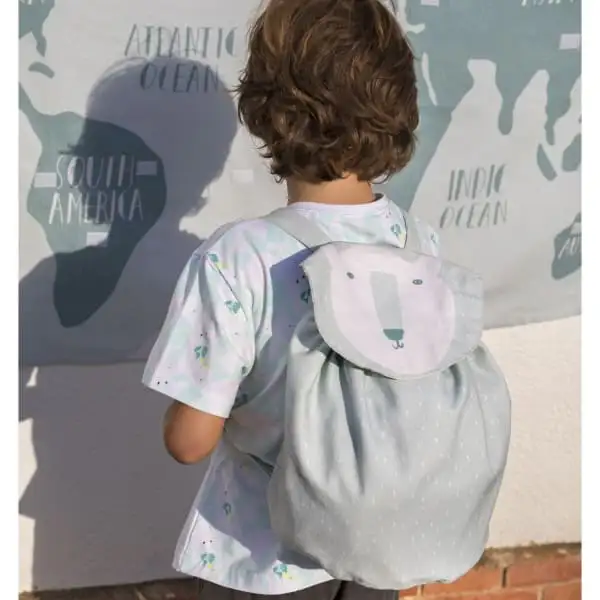 PANEL LONTE FINE Backpack Oso Polar Aqua - Image 2
