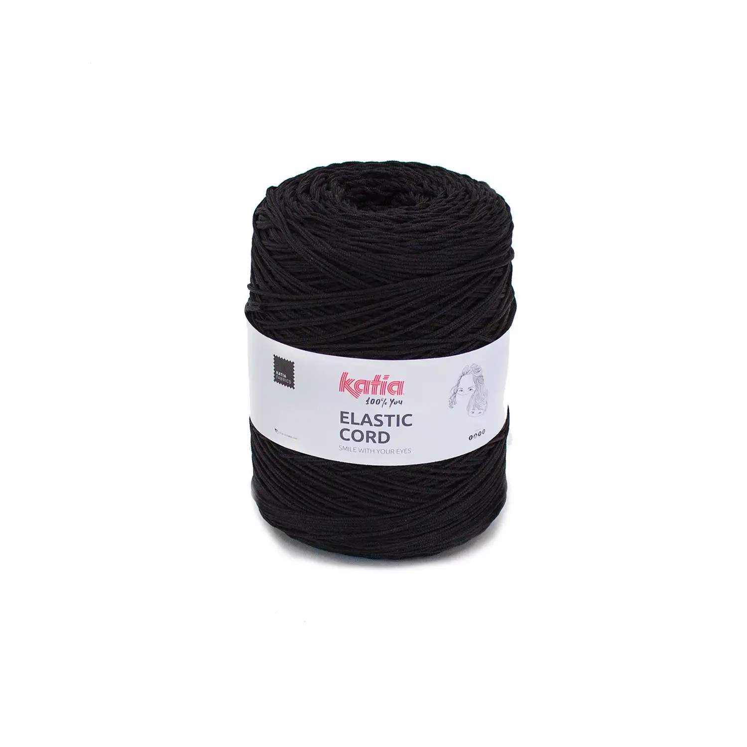 Elastic Cord - Goma para mascarillas NEGRO
