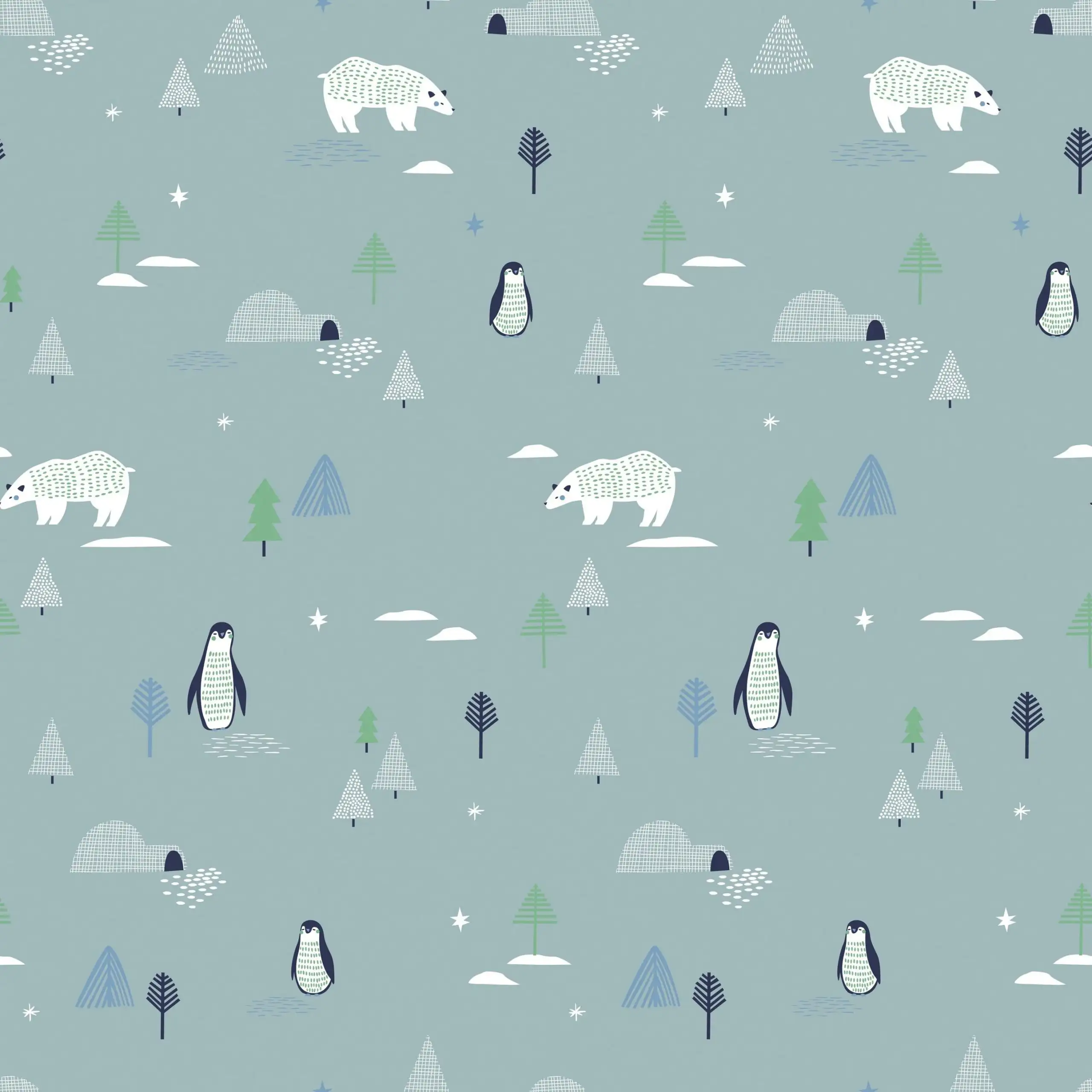 Popelin North Scape Penguins