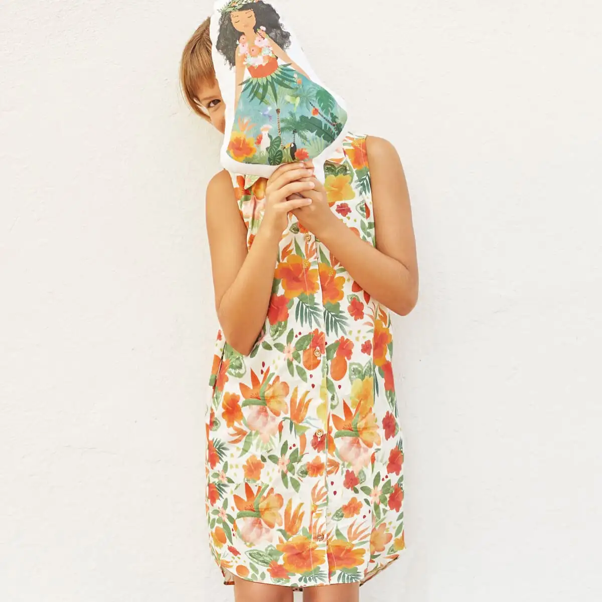 Popelin Polinesia Flores - Imagen 2