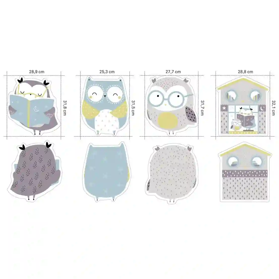 panel cojines (tela jersey-camiseta) READING OWLS