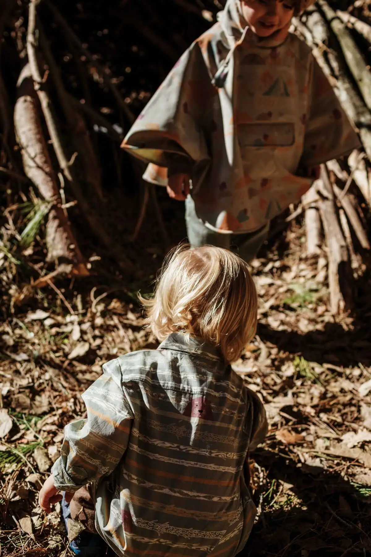 Jersey (tela camiseta) WILD BOAR CRAYON STRIPES - Imagen 2