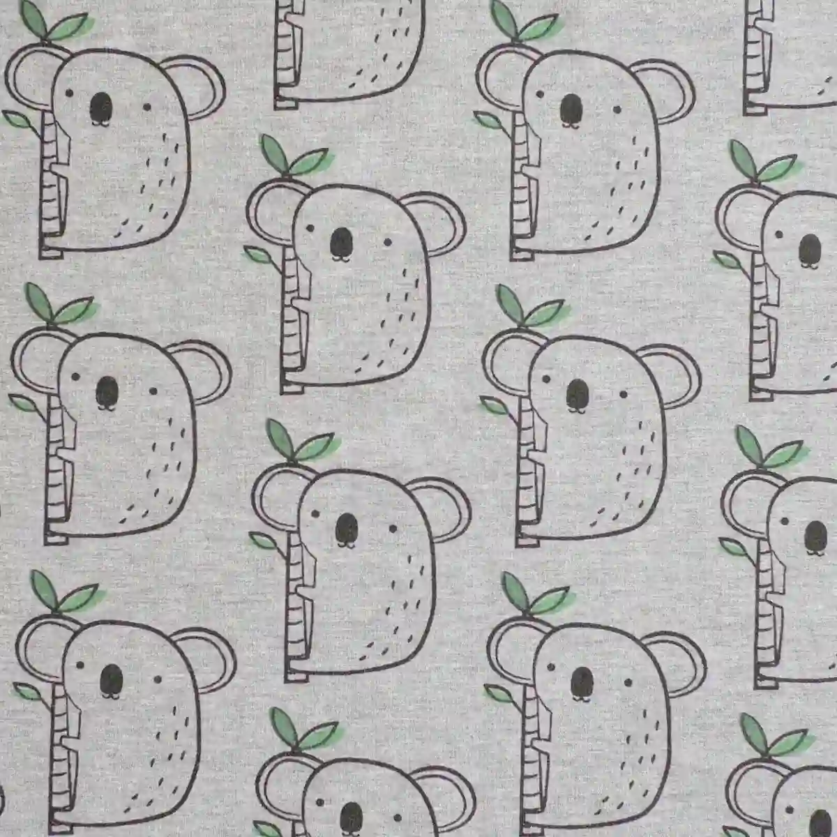 Summer Sweat Melange "Koalas" (sudadera de verano gris)